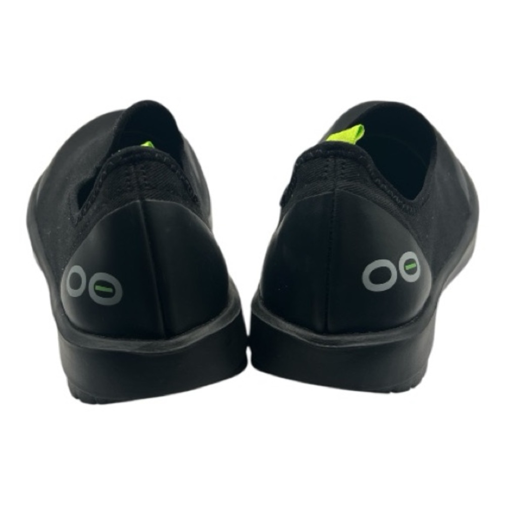 OOFOS  OOmg EEZE Black Slip-On Recovery Shoes - Picture 5 of 7